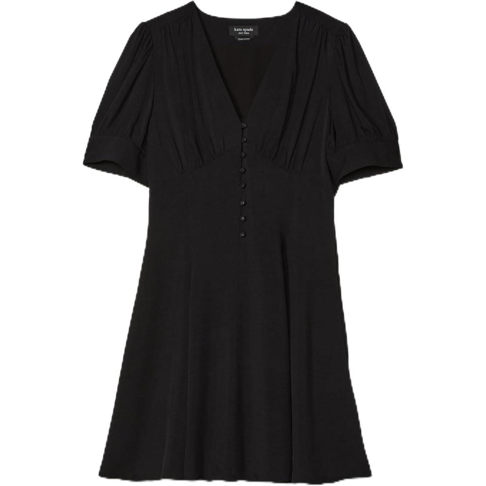 imageKate Spade New York Womens Mini DressFluid Puff Sleeve Black