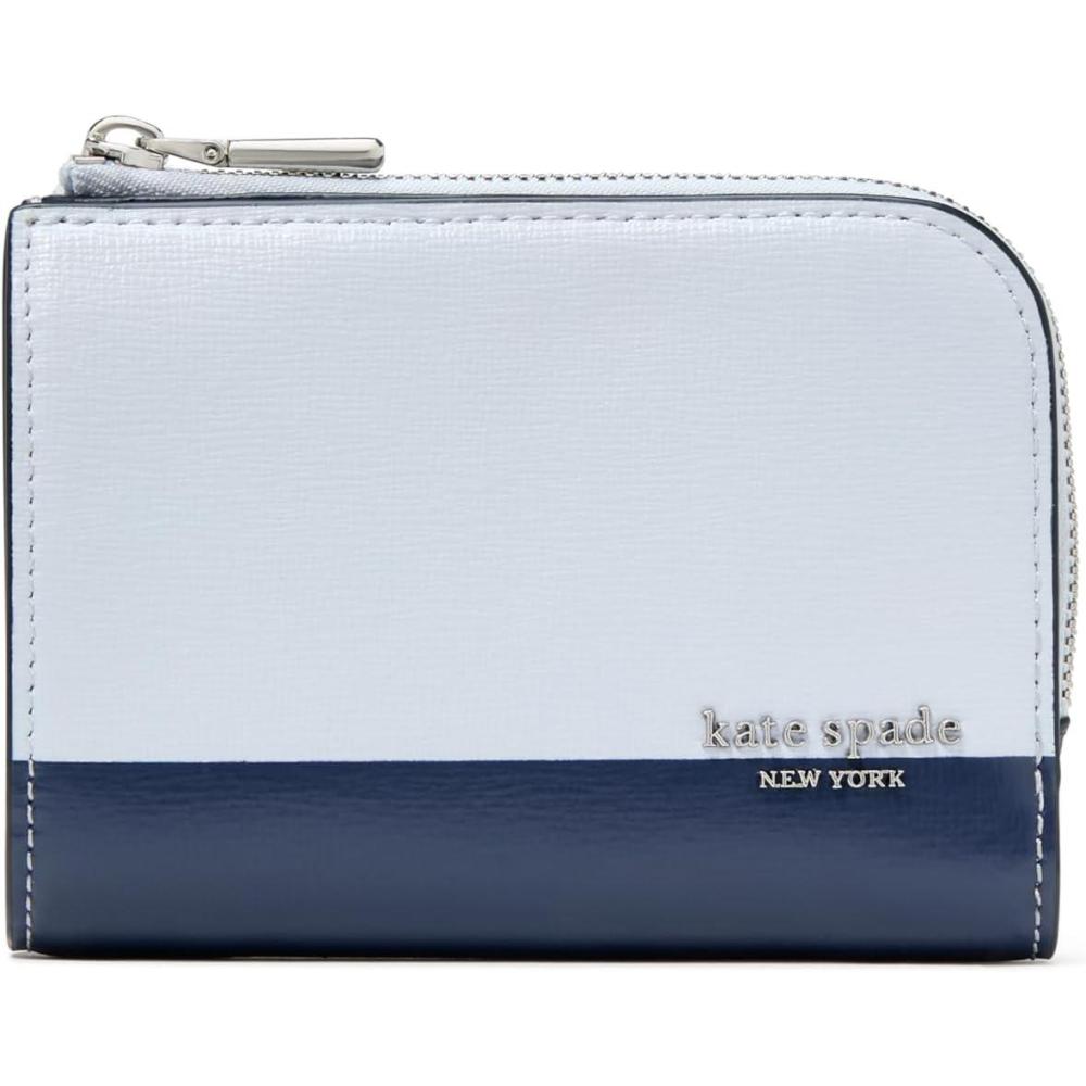imagekate spade new york Devin Small Compact WalletColorblocked Pale Sapphirine Multi