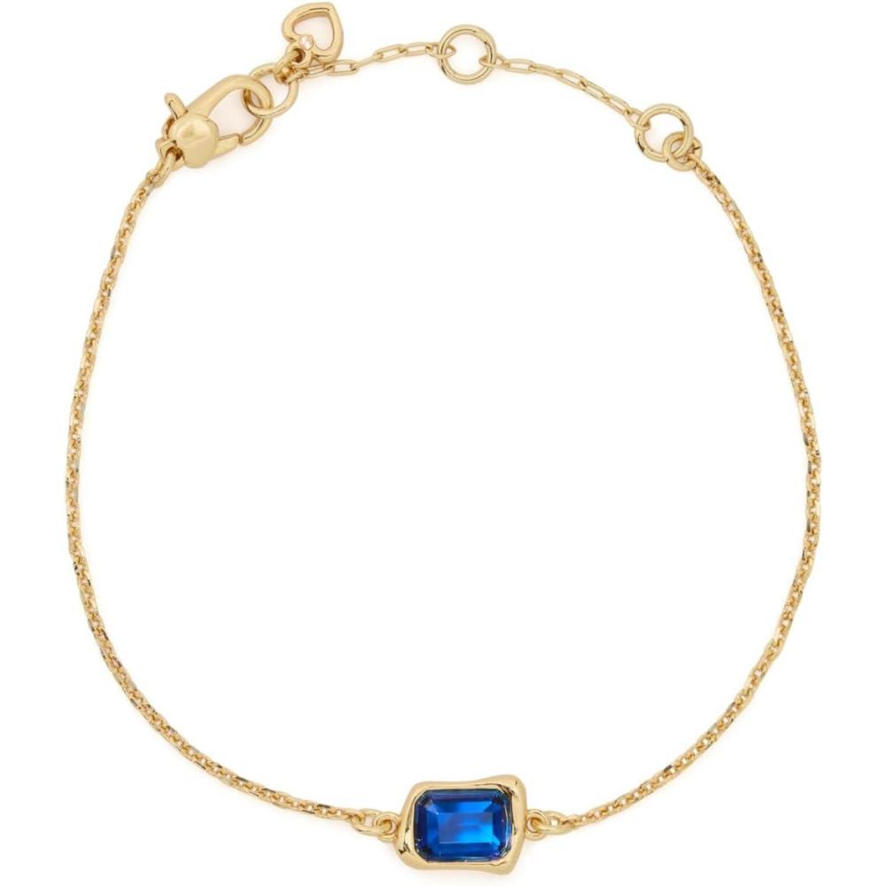 imagekate spade new york Molten Glass Solitaire BraceletSapphire