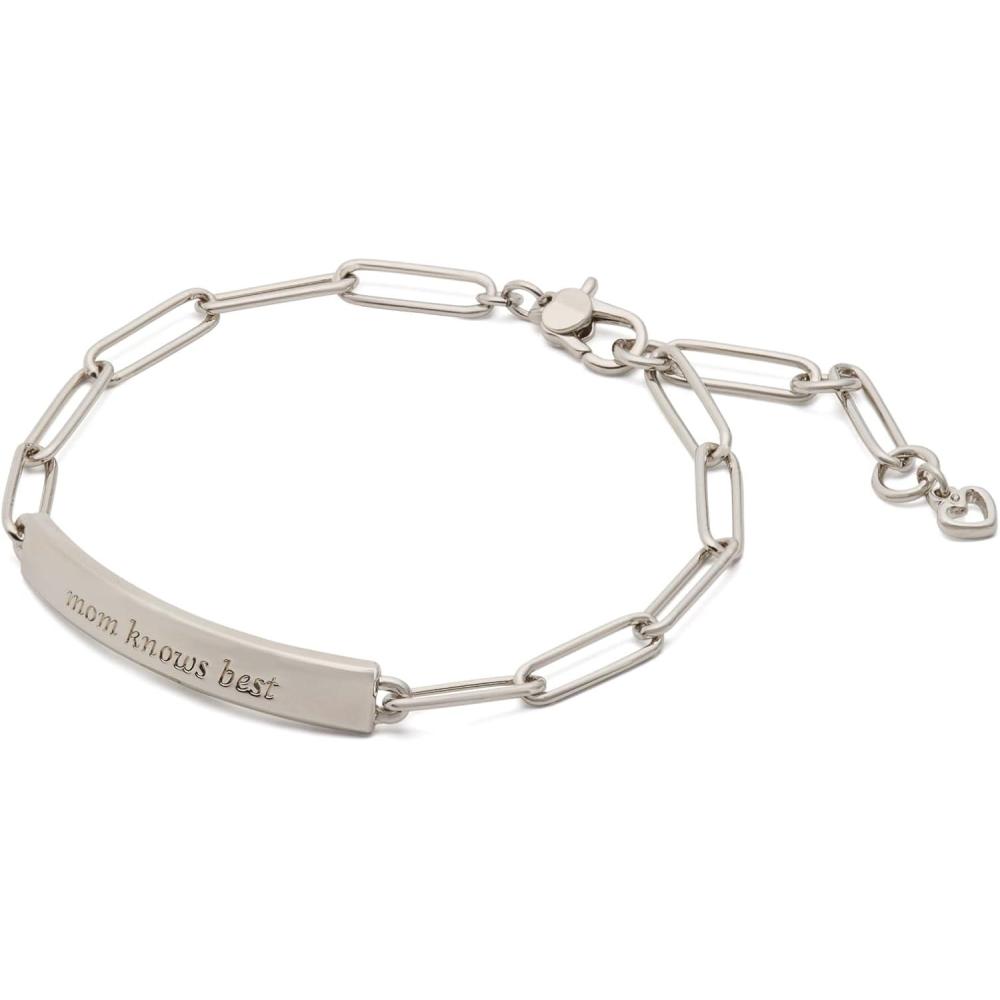 imagekate spade new york Mom Knows BraceletSilver ID