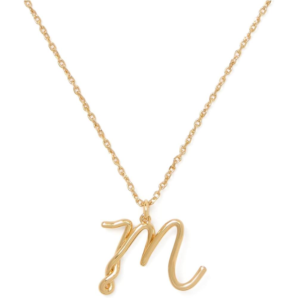 imagekate spade new york One In A Million Letter PendantGold M