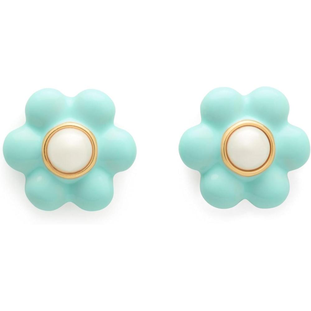 imagekate spade new york Petal Puff Statement StudsSmall Turquoise