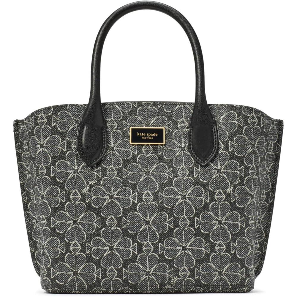 imagekate spade new york Suite Crossgrain Leather Crossbody Tote BagBlack Multi