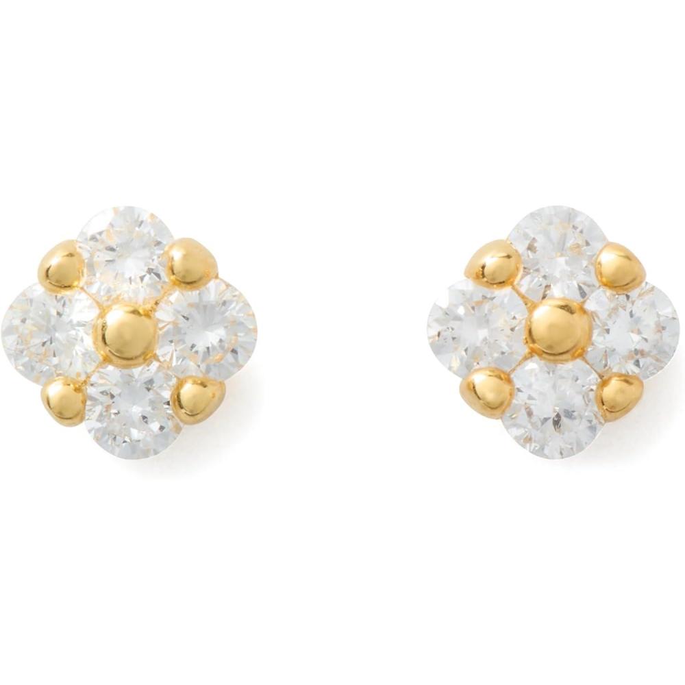 imagekate spade new york Time To Shine Fine Jewelry Diamond StudsGold