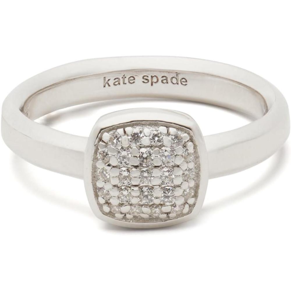 imagekate spade new york Time To Shine Pave Diamond RingSilver