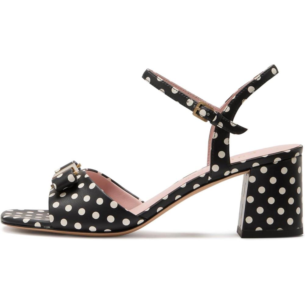 imagekate spade new york womens Bowdie SandalBlack Polka Dot