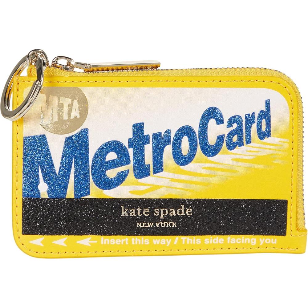 imagekate spade new york womens Leather Novelty Card CaseHigh Noon Multi Metro Card