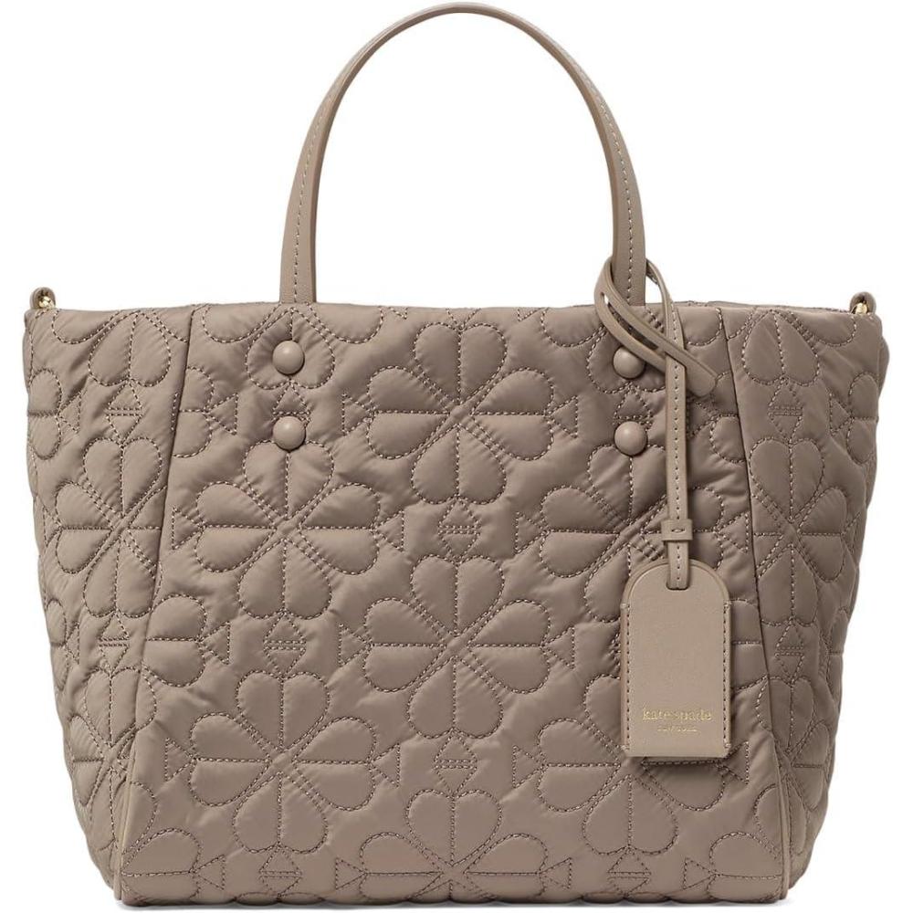 imagekate spade new york womens Tilly Quilted Fabric Small ToteCity Scape