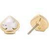 imageKate Spade New York Brass Sculpted Spade Stud EarringsSilverGold