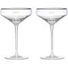 Martini Glasses  Set of 2