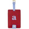 imageKate Spade New York Leatherette Luggage Tag with Secure Strap Colorful Suitcase Identifier for Travel Monogram Bag Tag ID EA
