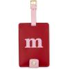 imageKate Spade New York Leatherette Luggage Tag with Secure Strap Colorful Suitcase Identifier for Travel Monogram Bag Tag ID EM