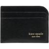 imagekate spade new york Devin Pebbled Leather Card HolderBlack