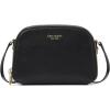 imagekate spade new york Devin Saffiano Leather Double Zip Dome CrossbodyBlack