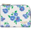 imagekate spade new york Devin Small Compact WalletSpringtime Blooms Cream Multi