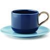 Cup & Saucer  Navy