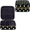 imagekate spade new york Small Travel Jewelry Case Black Dotted Jewelry Box to Organize Rings Necklaces Earrings Polka Dot