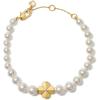 imagekate spade new york Spade Flower Pearl Bracelet