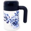 imagekate spade new york Travel Tea Mug16 oz Stainless Steel Thermal Mug with Tea Infuser Floral Toile