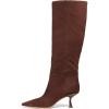 imagekate spade new york Womens Adele Suede Tall BootHot Fudge