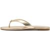 imagekate spade new york Womens Spade Flower Flip Flop SandalsPale Gold