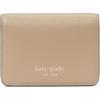imagekate spade new york womens Ava Pebbled Leather Business Card CaseTimeless Taupe