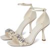 imagekate spade new york womens Treasure Satin SandalsTrue White