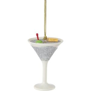 Kate Spade New York Be Jolly Martini Ornament, Christmas, Holiday Decorations