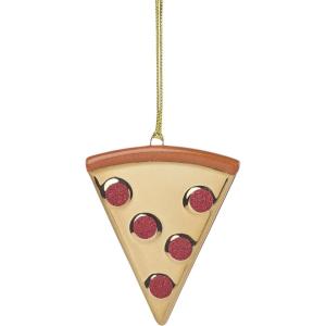 Kate Spade New York Be Jolly Pizza Slice Ornament, Christmas, Holiday Decorations