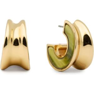 Kate Spade New York Bold Small Hoop Earrings(Light Green)