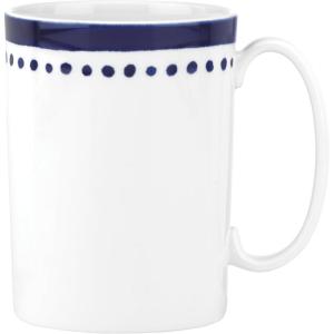 Kate Spade New York Charlotte Street East 4 Piece Place Setting,Blue(Mug)