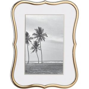 Kate Spade New York Crown Point Double 5″ X 7″ Frame, 2.60 LB, Silver(Gold)