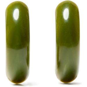 Kate Spade New York Interlock Huggies(Light Green)