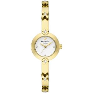 Kate Spade New York Monroe Jewelry-Inspired Women’s Watch with Stainless Steel Bracelet(Gold)