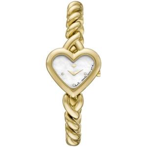 Kate Spade New York Monroe Jewelry-Inspired Women’s Watch with Stainless Steel Bracelet(Gold Heart Twist)