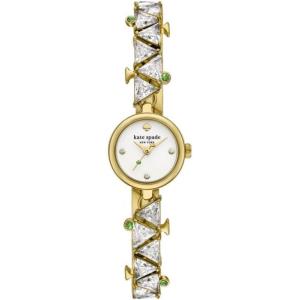 Kate Spade New York Monroe Jewelry-Inspired Women’s Watch with Stainless Steel Bracelet(Gold Martini)