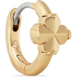 Kate Spade New York Spade Flower Huggies(Gold)