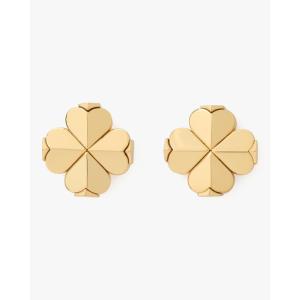 Kate Spade New York Spade Flower Stud Earrings(Gold)