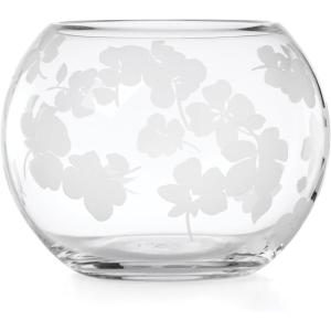 Kate Spade New York Spring Pansies Glass Petite Rose Bowl(Petite Rose Bowl)