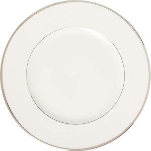 Kate Spade New York Sugar Pointe 5-Piece Place Setting, 4.40 LB, White(Dinner Plate)