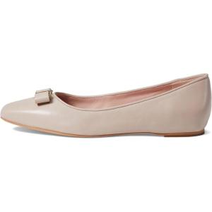 Kate Spade New York Womens Bowdie Ballet Flat(Pale Vellum)
