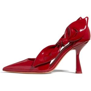 Kate Spade New York Womens Bunnie Pump(Dark Scarlet)