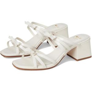 Kate Spade New York Womens Carolina Heel Sandal(Cream)
