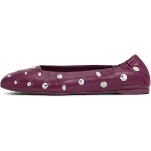 Kate Spade New York Womens Halo Ballet Flat(Purple Agate)