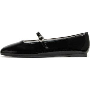 Kate Spade New York Womens Halo Maryjane Flat(Black)
