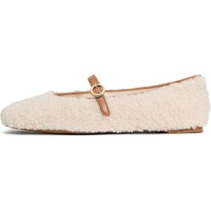 Kate Spade New York Womens Halo Maryjane Flat(Natural)