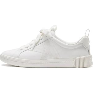 Kate Spade New York Women’s K as in Kate Signature Court Sneakers(True White)