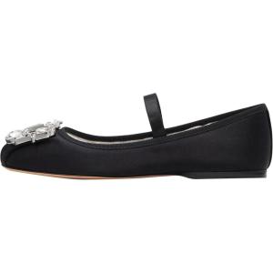 Kate Spade New York Womens Renata Mary Jane Ballet Flat(Black)