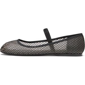 Kate Spade New York Womens Riley Ballet Flat(Black Mesh)