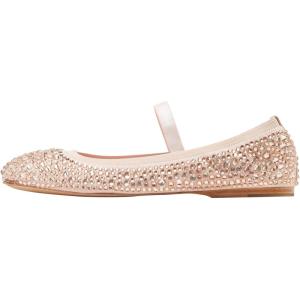 Kate Spade New York Womens Violette Mary Jane Ballet Flat(Pink)